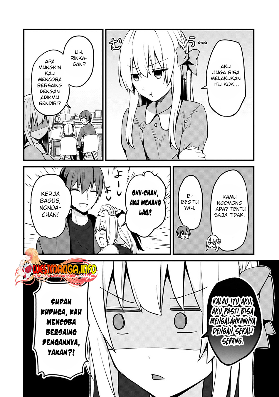 Netoge no Yome ga Ninki Idol datta ken ~Cool-kei no kanojo wa genjitsu demo yome no tsumori de iru~ Chapter 13 Gambar 8