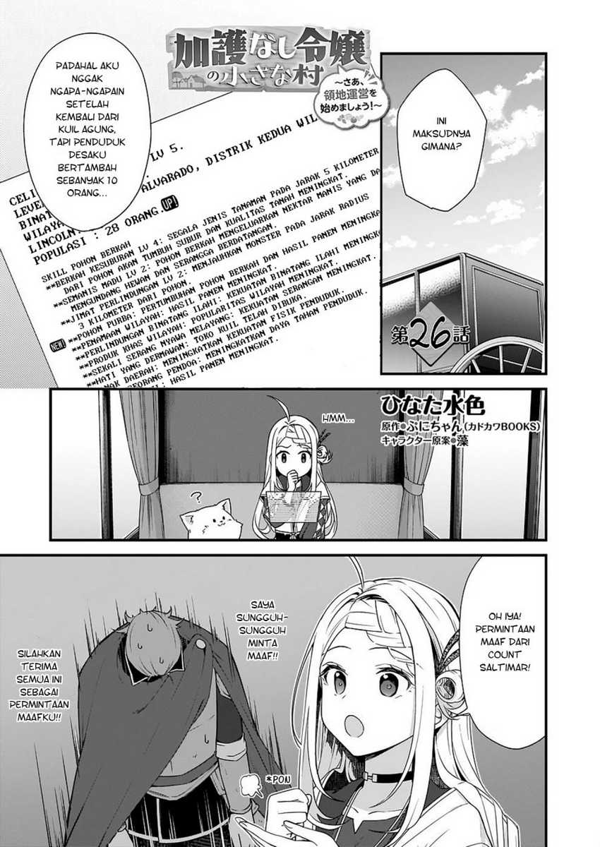 Baca  The Small Village of the Young Lady Without Blessing Chapter 26 Gambar 2