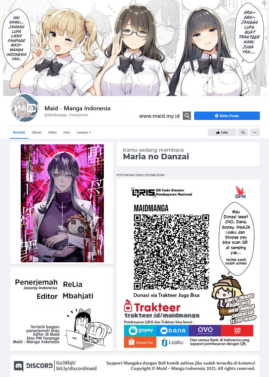 Baca  Maria no Danzai Chapter 11 Gambar 2