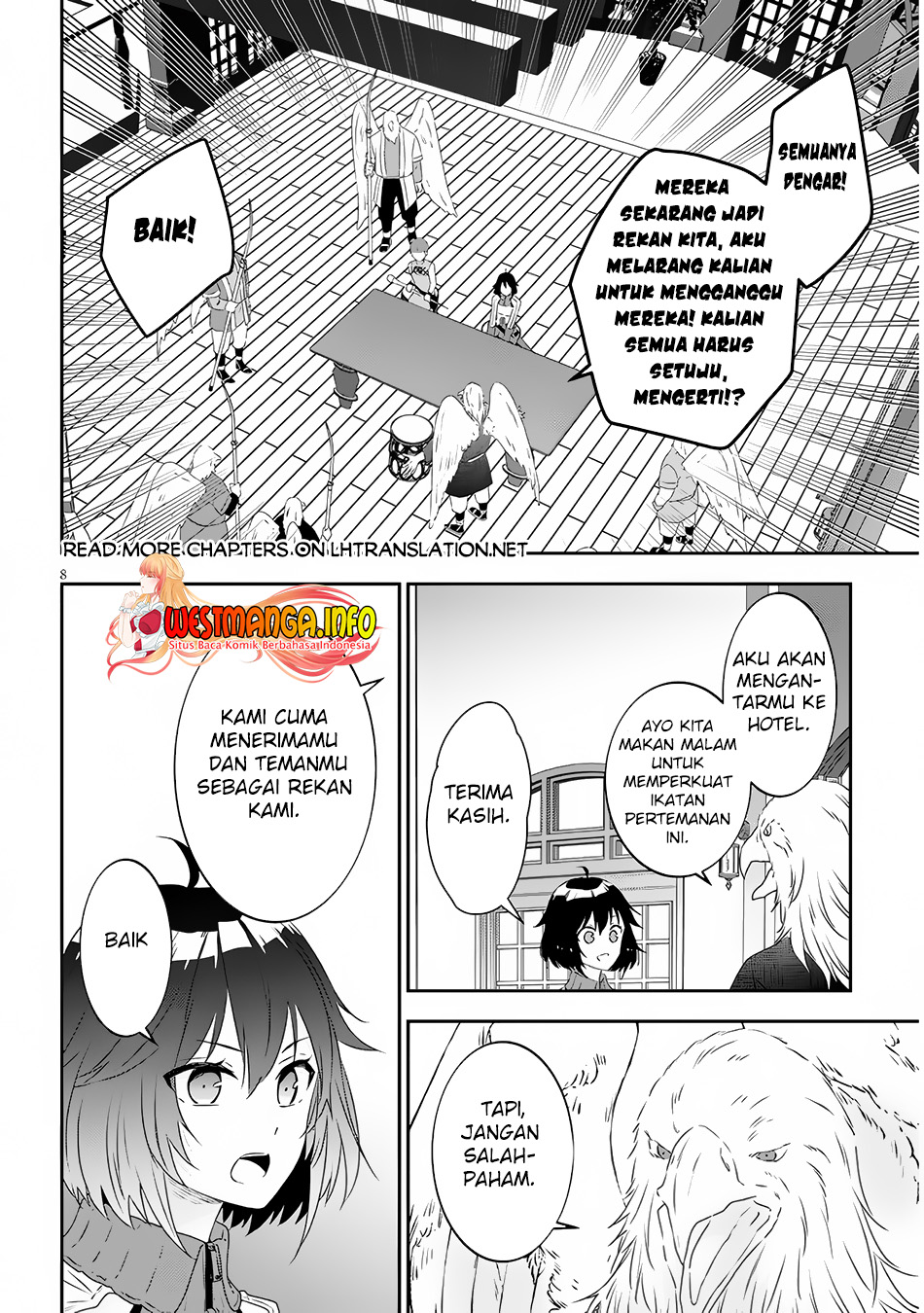 Maou ni Natte node – Dungeon Tsukutte Jingai Musume to Honobono suru Chapter 64.1 Gambar 10