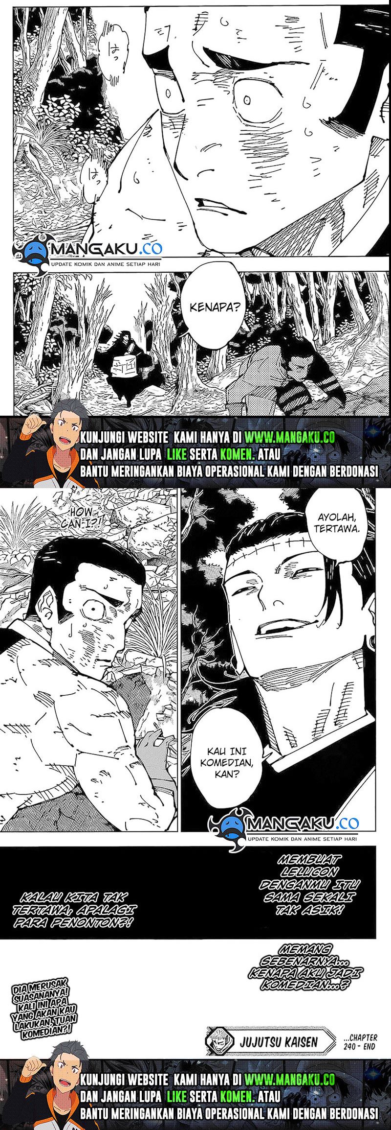Jujutsu Kaisen Chapter 240 Gambar 10