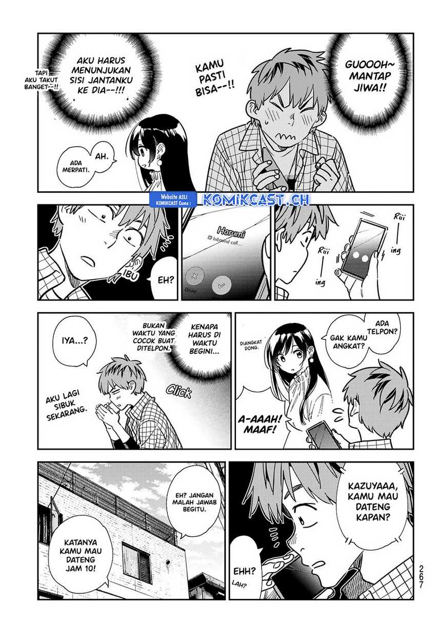 Kanojo Okarishimasu Chapter 291 Gambar 14