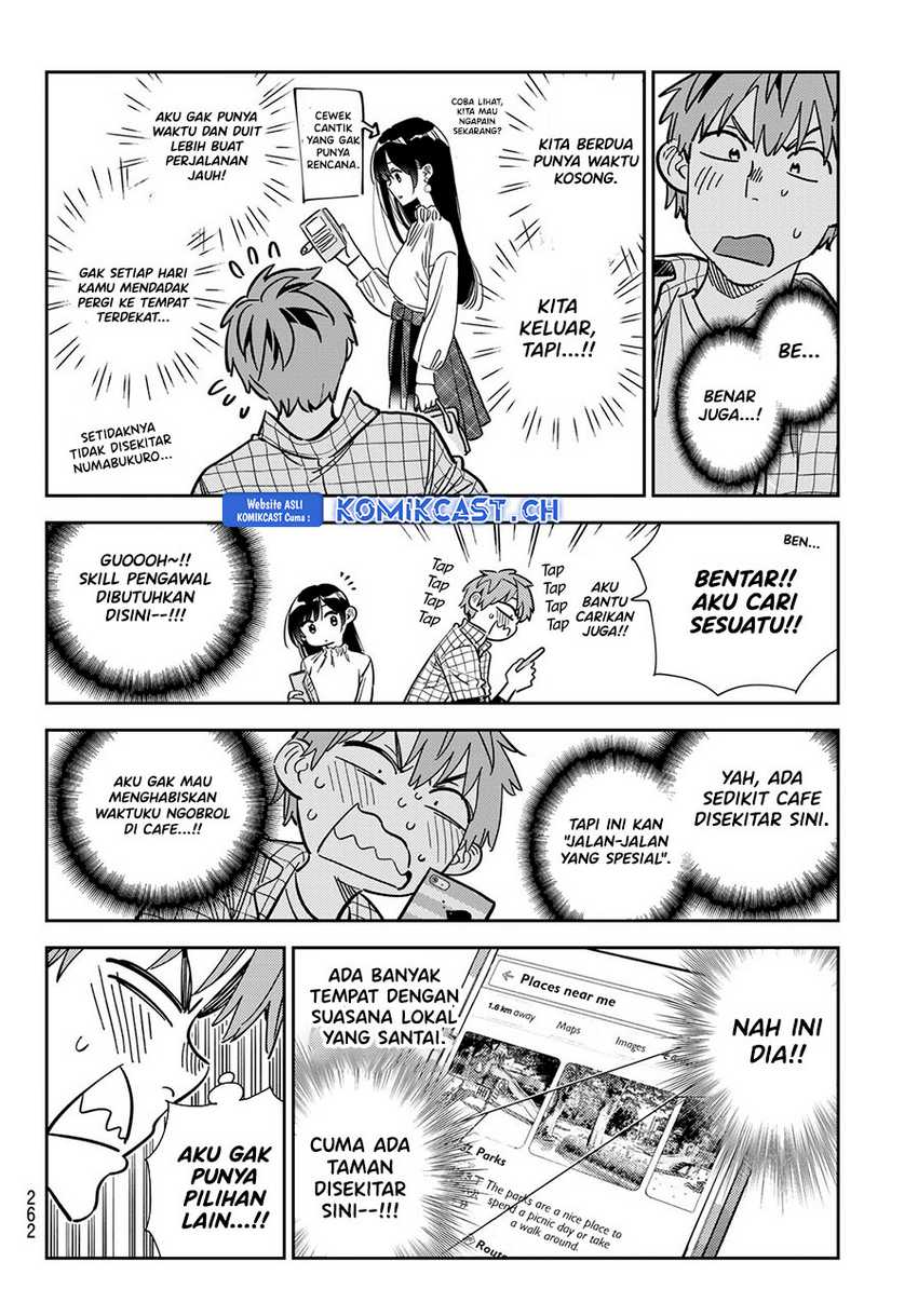 Kanojo Okarishimasu Chapter 291 Gambar 9