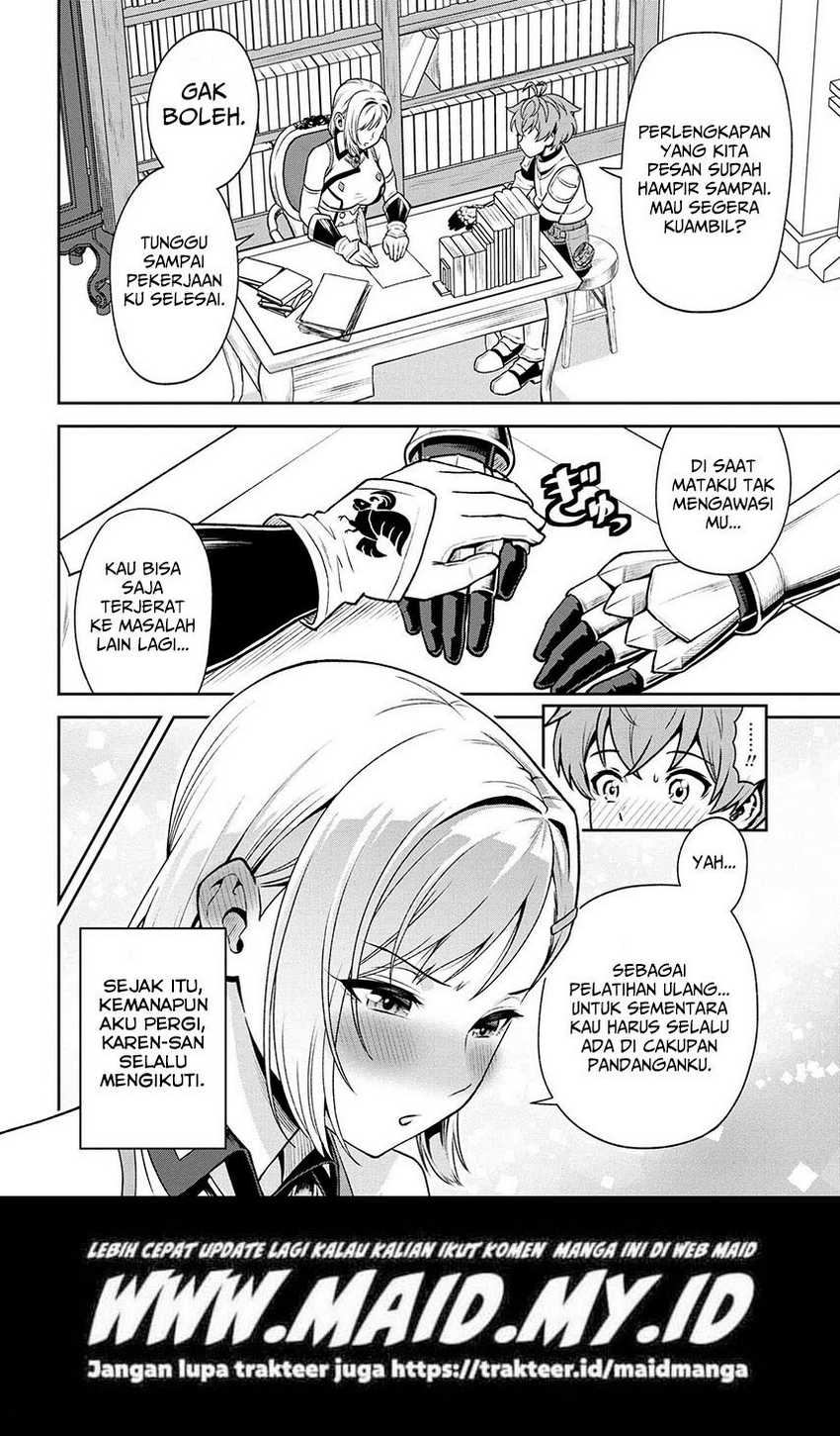 Toshiue elite onna kishi ga boku no mae de dake kawaii Chapter 17.1 Gambar 10