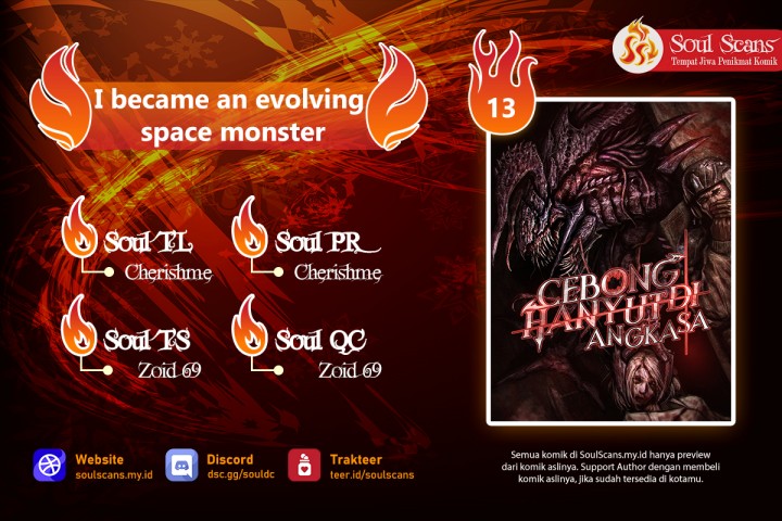 Baca Komik I Became an Evolving Space Monster Chapter 13 Gambar 1