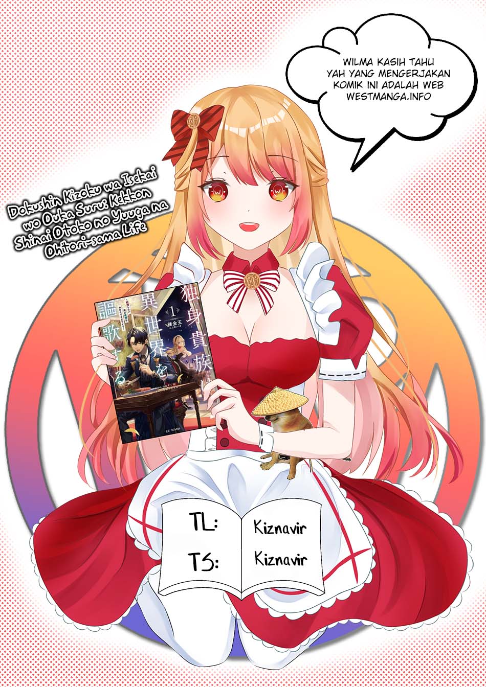 Dokushin Kizoku wa Isekai wo Ouka Suru: Kekkon Shinai Otoko no Yuuga na Ohitori-sama Life Chapter 03 Gambar 3