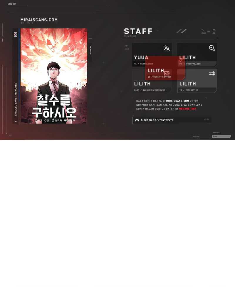 Baca Komik Cheolsu Saves the World Chapter 23 Gambar 1