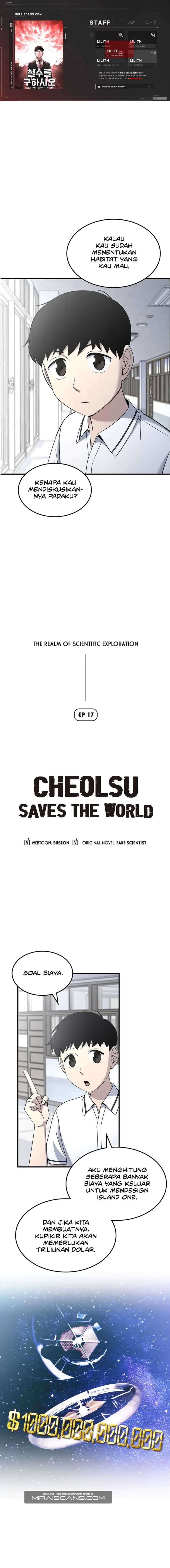 Cheolsu Saves the World Chapter 17 bahasa Indonesia 1
