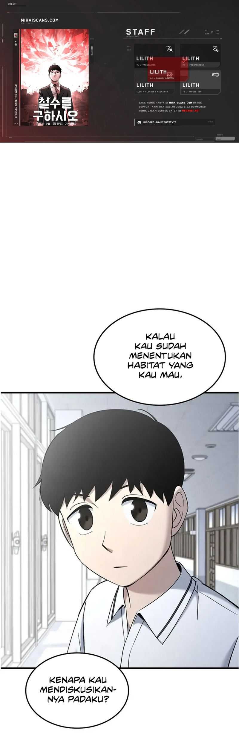Baca Komik Cheolsu Saves the World Chapter 17 Gambar 1