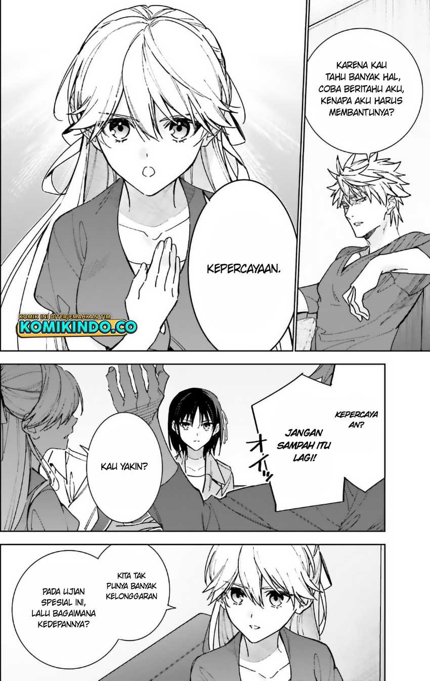 Youkoso Jitsuryoku Shijou Shugi no Kyoushitsu e √Horikita Chapter 14 Gambar 13