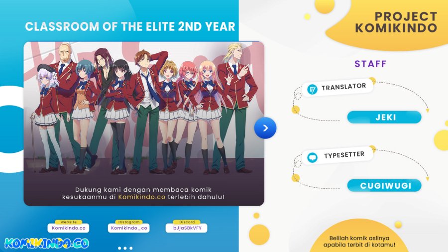 Baca Komik Youkoso Jitsuryoku Shijou Shugi no Kyoushitsu e √Horikita Chapter 13.5 Gambar 1