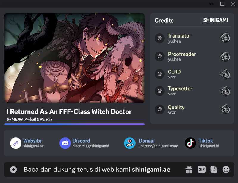 Baca Komik I Returned As An FFF-Class Witch Doctor Chapter 47 Gambar 1