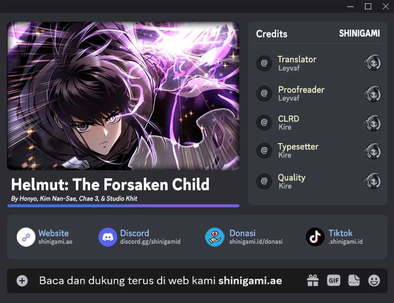 Baca Komik Helmut: The Forsaken Child Chapter 41 Gambar 1