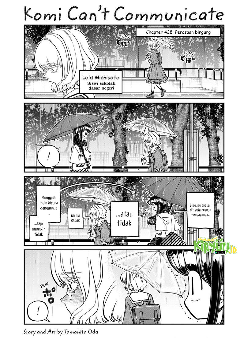 Baca Komi-san wa Komyushou Desu Chapter 428 Gambar 2