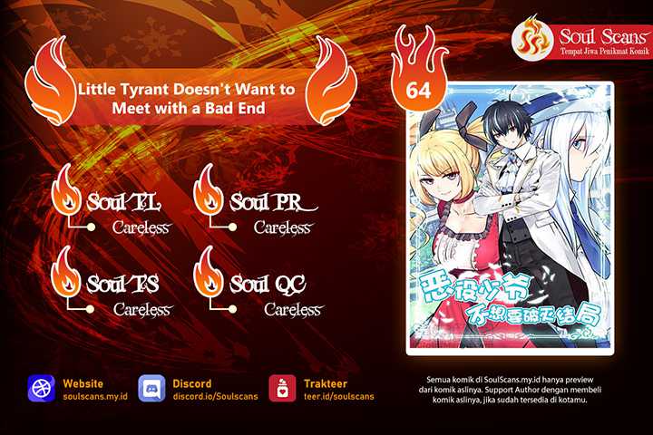 Baca Komik Little Tyrant Doesn’t Want to Meet with a Bad End Chapter 64 Gambar 1