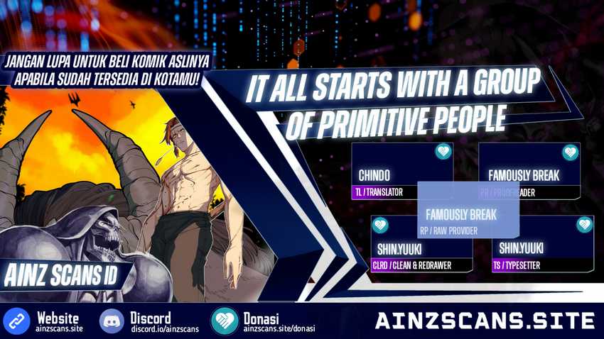 Baca Komik It All Starts With A Group Of Primitive People Chapter 55 Gambar 1