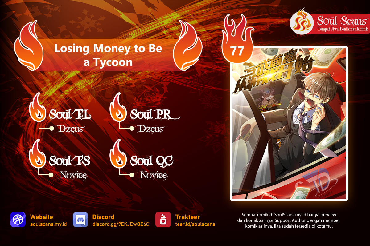 Baca Komik Losing Money to Be a Tycoon Chapter 77 Gambar 1