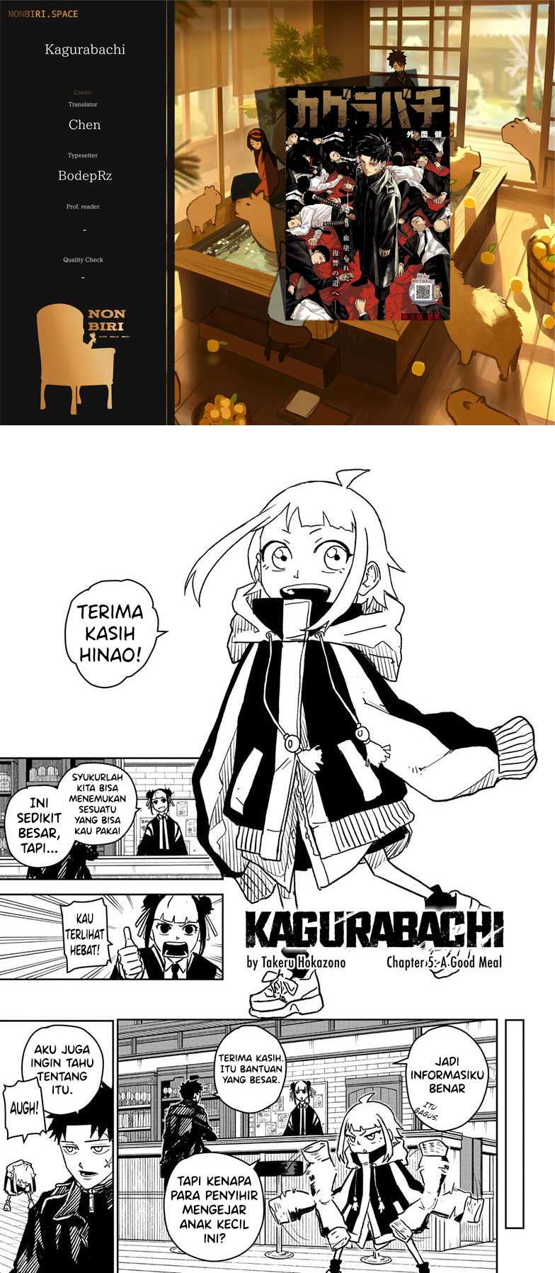 Baca Komik Kagurabachi Chapter 05 Gambar 1