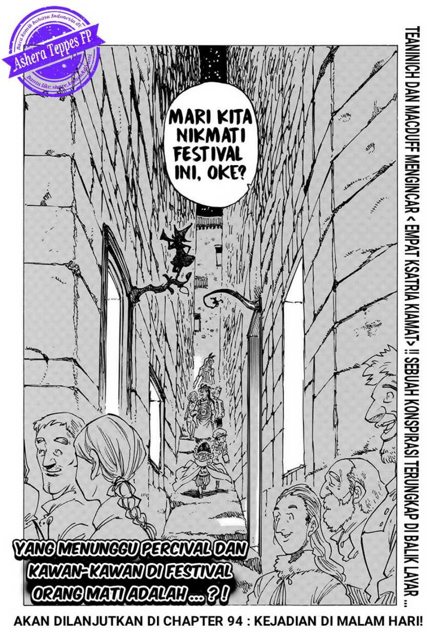 Mokushiroku no Yonkishi Chapter 93 Gambar 21