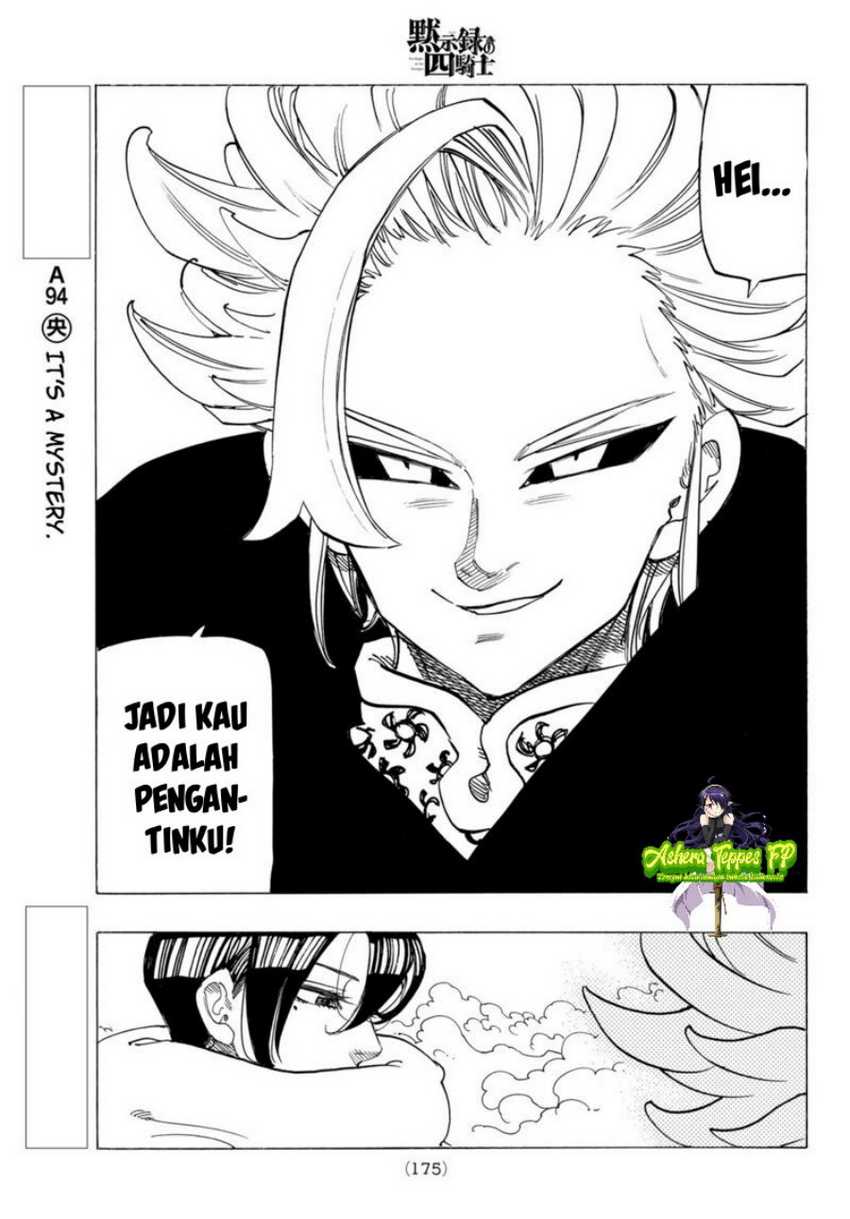 Mokushiroku no Yonkishi Chapter 90 Gambar 14