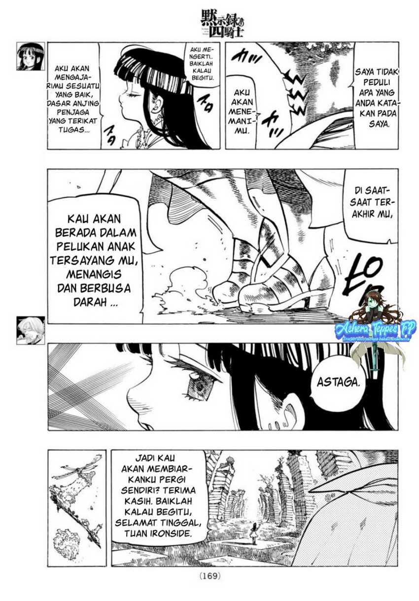 Mokushiroku no Yonkishi Chapter 90 Gambar 8