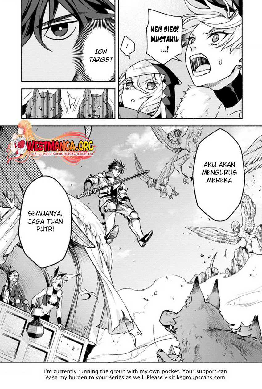 Sono Monban, Saikyou Nitsuki: Tsuihou Sareta Bougyo Ryoku 9999 no Senshi, Outo no Monban Toshite Musou Suru Chapter 15 Gambar 34