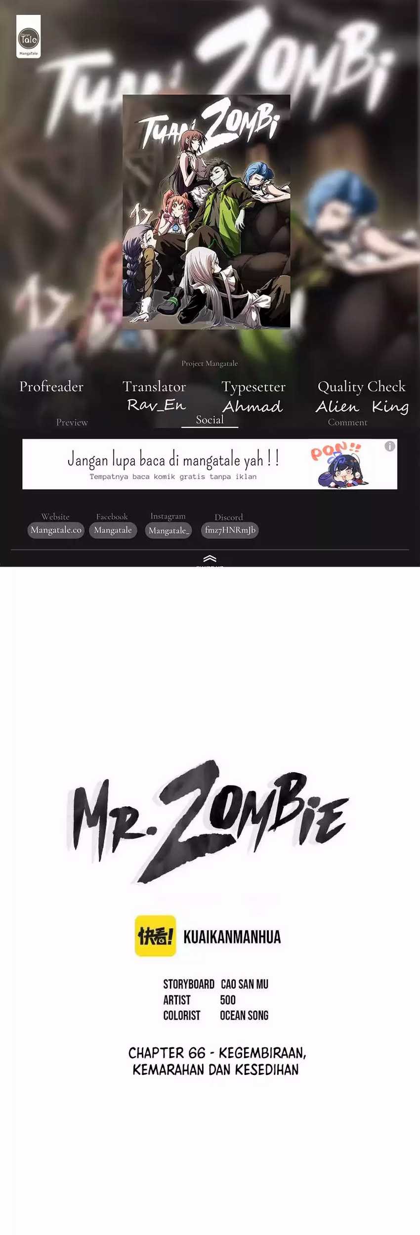 Baca Komik Mr. Zombie Chapter 66 Gambar 1