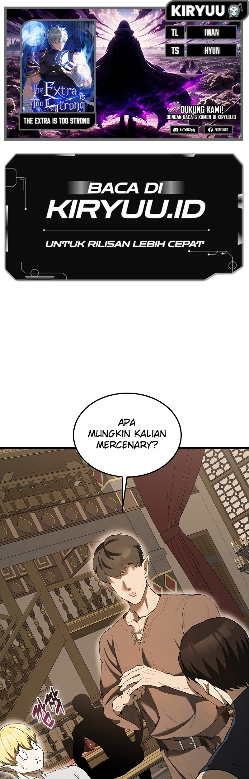 Baca Komik The Extra is Too Strong Chapter 37 Gambar 1