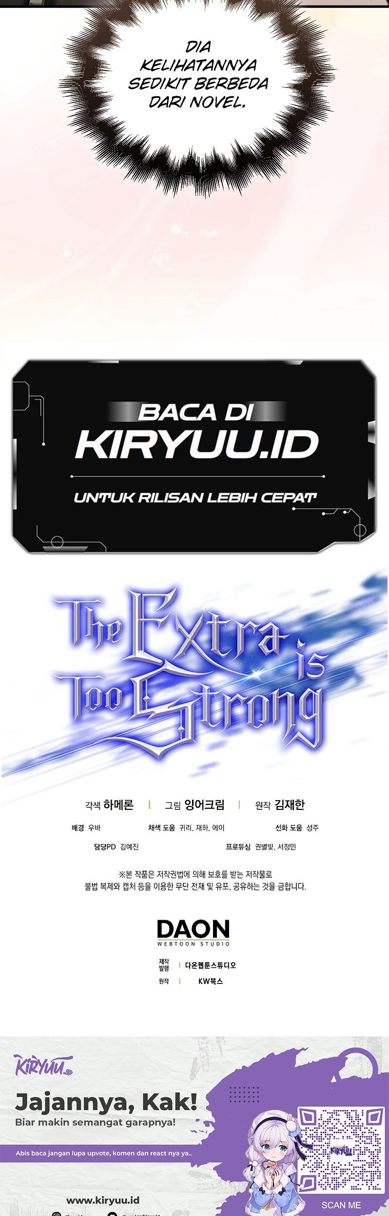The Extra is Too Strong Chapter 37 Gambar 61