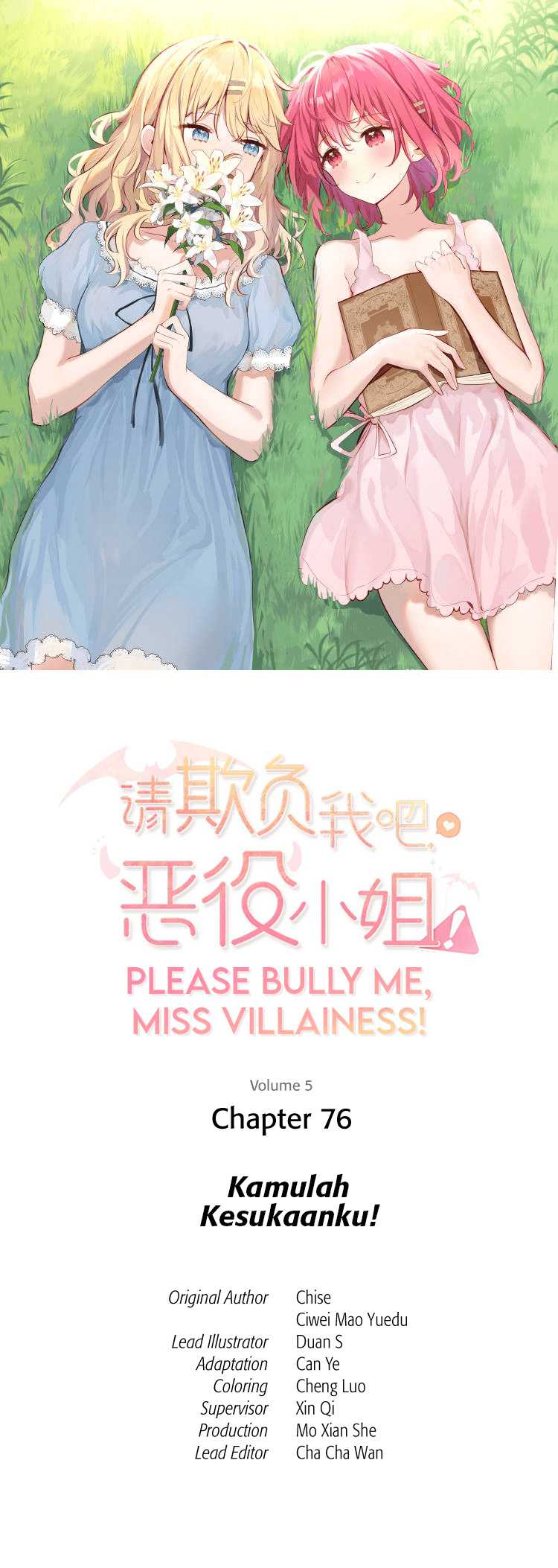 Baca  Please Bully Me, Miss Villainess! Chapter 76 Gambar 2