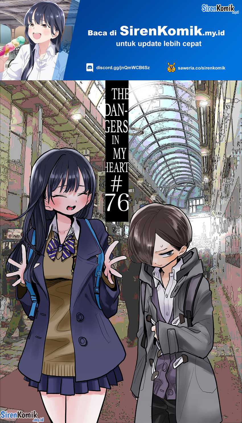 Baca  Boku no Kokoro no Yabai yatsu Chapter 76 Gambar 2