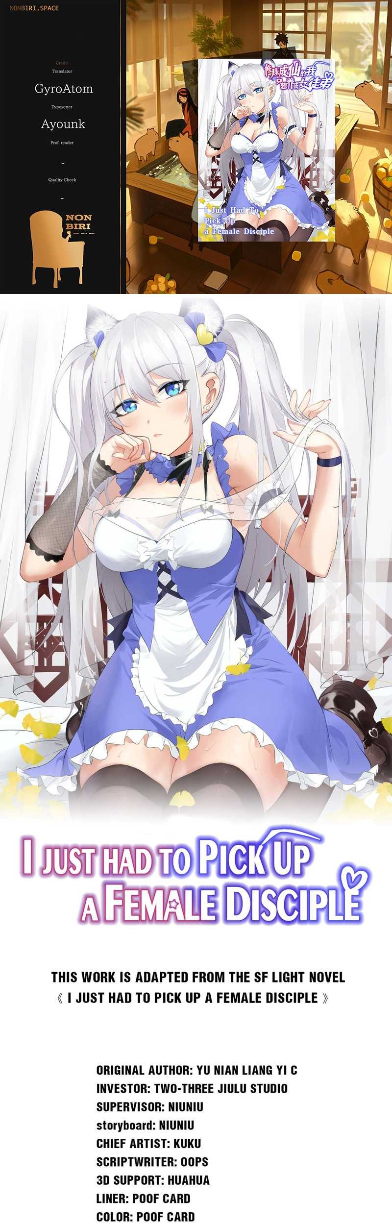 Baca Komik I Just Had to Pick up a Female Disciple Chapter 37 Gambar 1