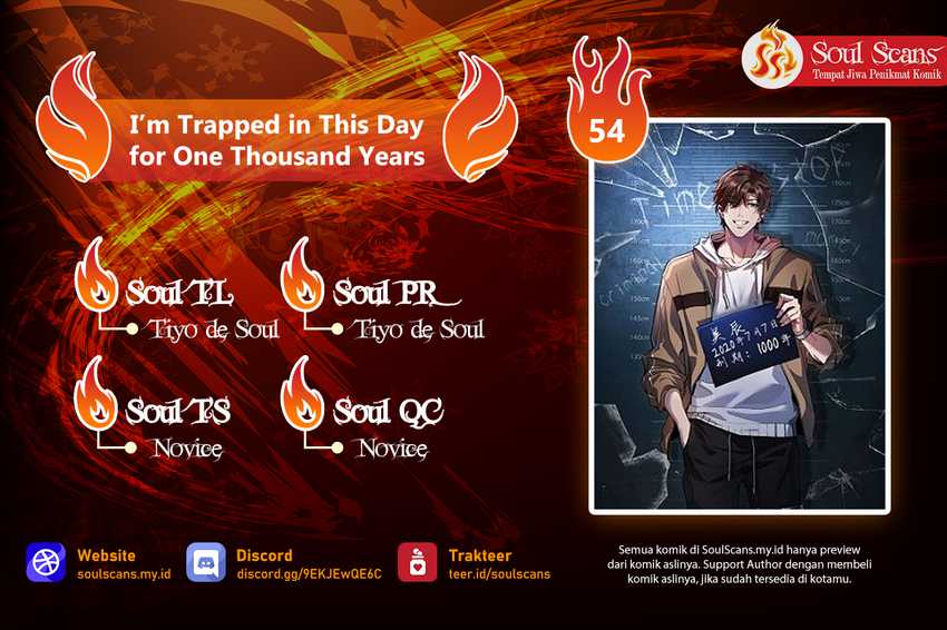 Baca Komik I’m Trapped in This Day for One Thousand Years Chapter 54 Gambar 1