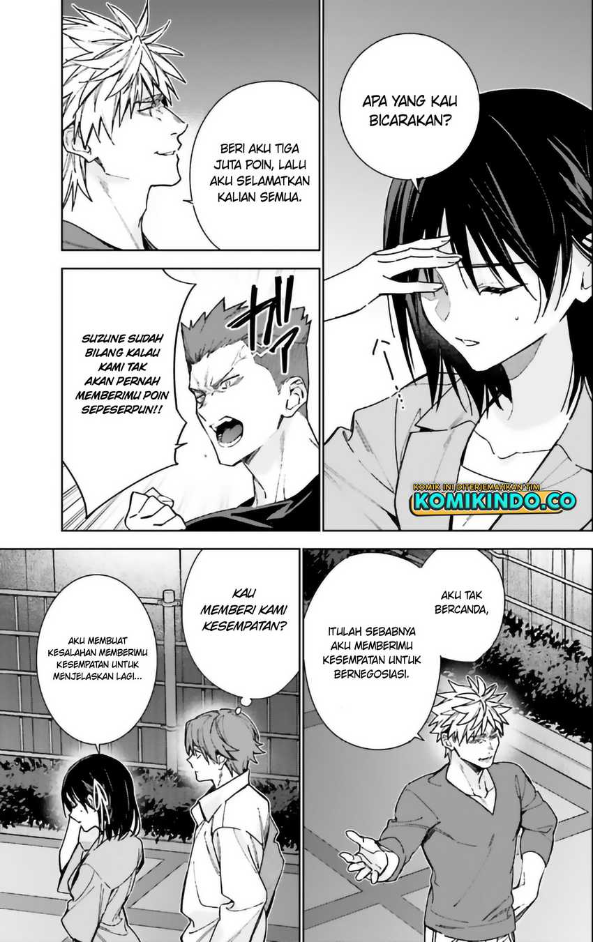 Youkoso Jitsuryoku Shijou Shugi no Kyoushitsu e √Horikita Chapter 15 Gambar 22