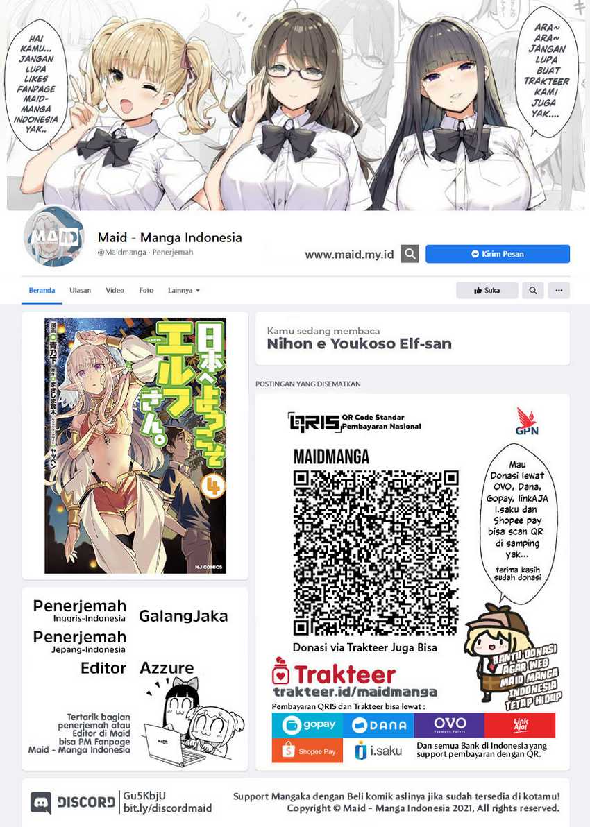 Baca  Nihon e Youkoso Elf-san Chapter 27 Gambar 2