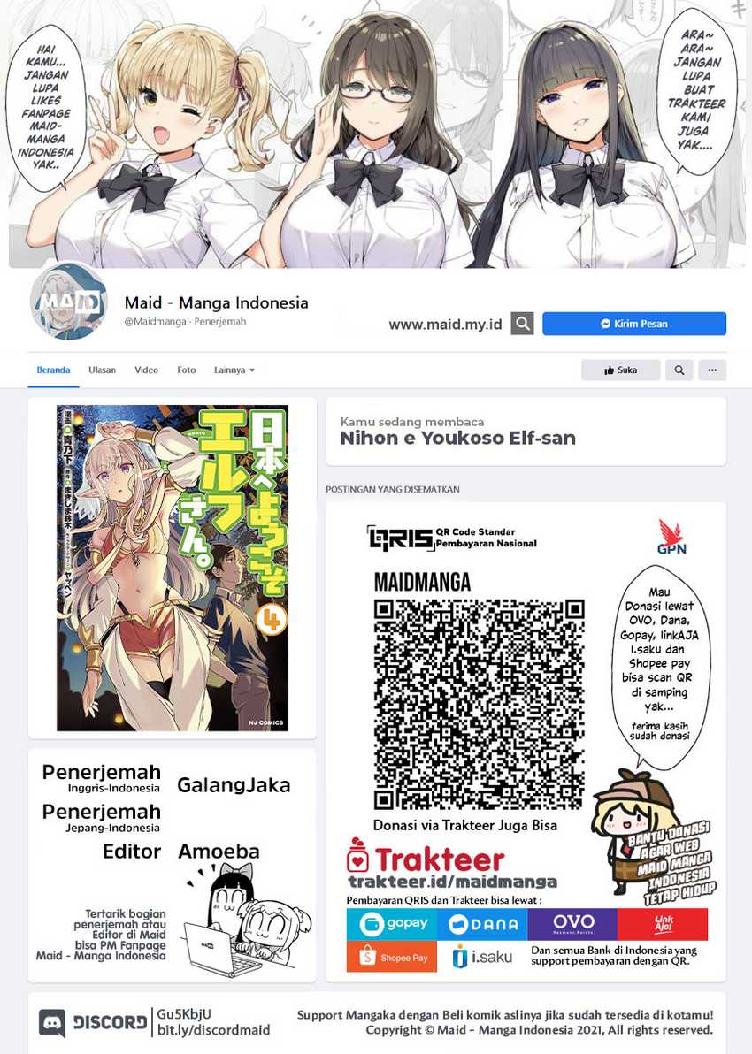 Baca  Nihon e Youkoso Elf-san Chapter 20 Gambar 2