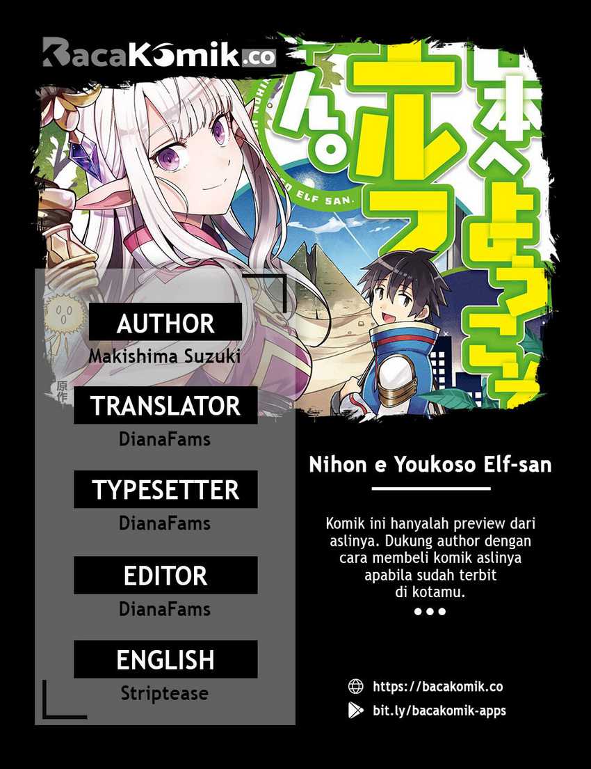 Baca Komik Nihon e Youkoso Elf-san Chapter 9 Gambar 1