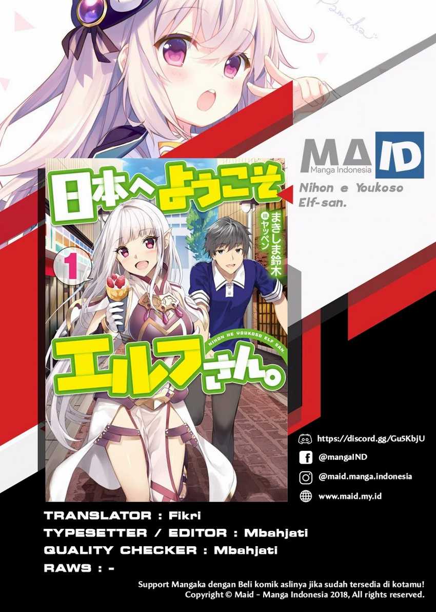 Baca Nihon e Youkoso Elf-san Chapter 1 Gambar 2