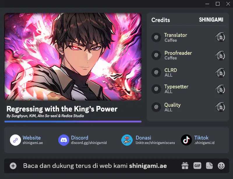 Baca Komik Regressing With The King’s Power Chapter 03 Gambar 1