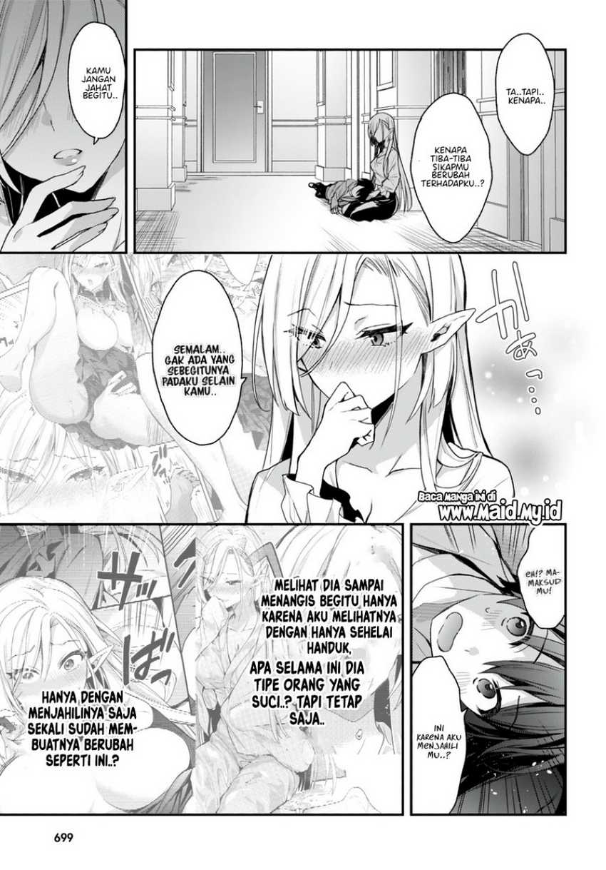 Elf wa Yoru wo Omachikane Chapter 16 Gambar 12