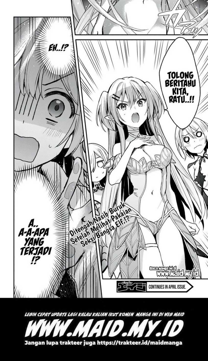 Elf wa Yoru wo Omachikane Chapter 16 Gambar 29