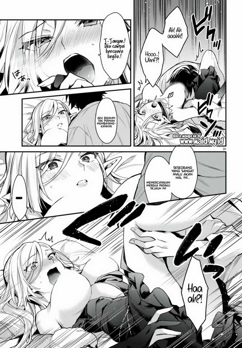 Elf wa Yoru wo Omachikane Chapter 15 Gambar 33