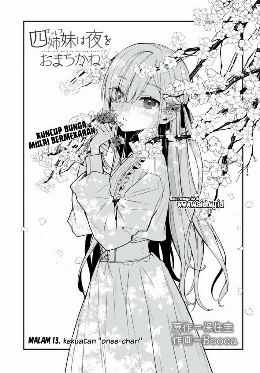 Elf wa Yoru wo Omachikane Chapter 13 Gambar 3