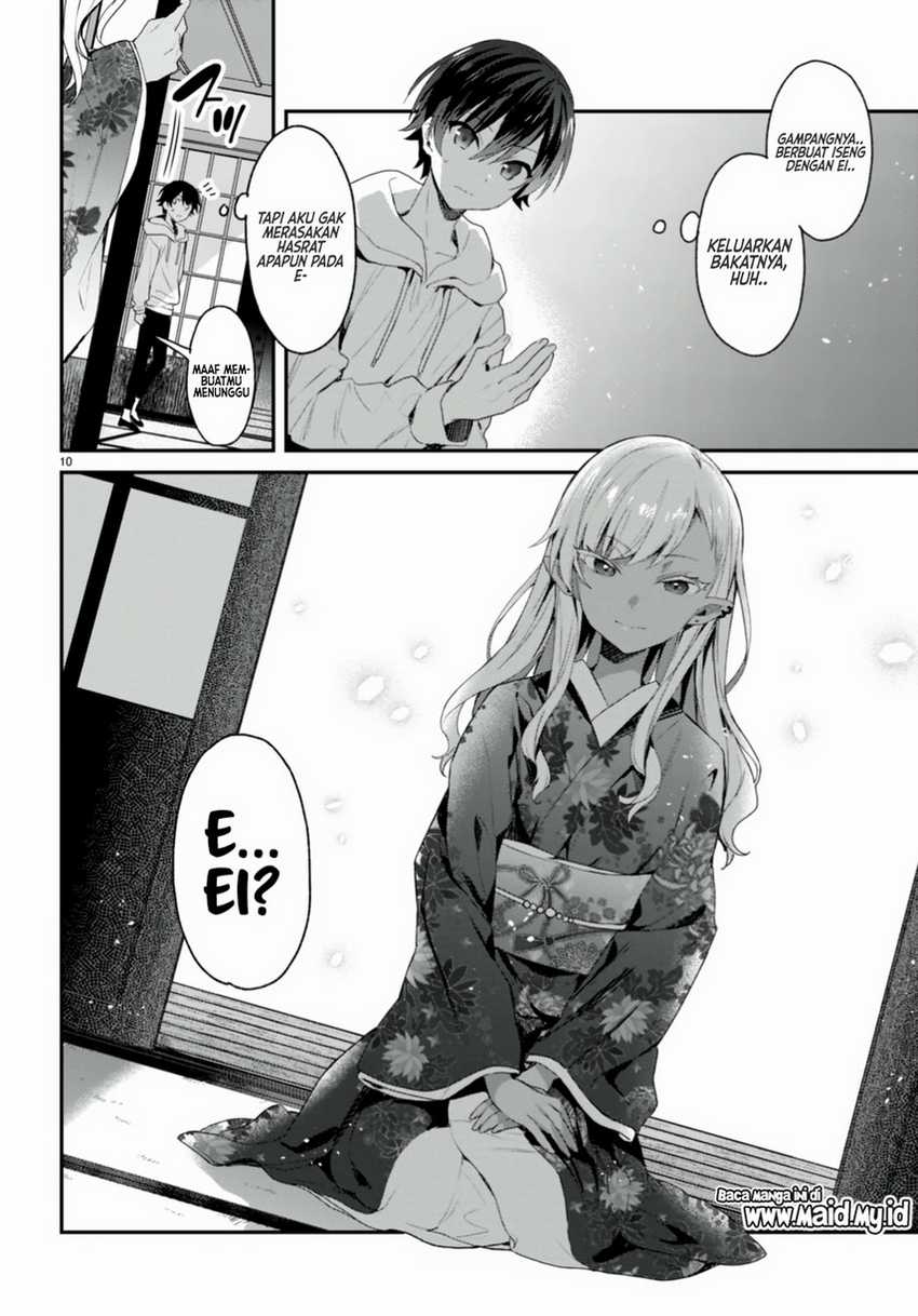 Elf wa Yoru wo Omachikane Chapter 12 Gambar 14