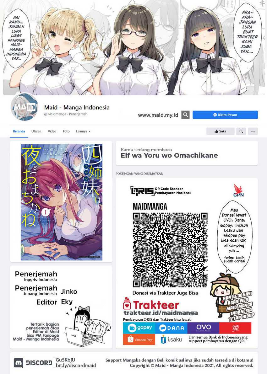 Baca  Elf wa Yoru wo Omachikane Chapter 10 Gambar 2