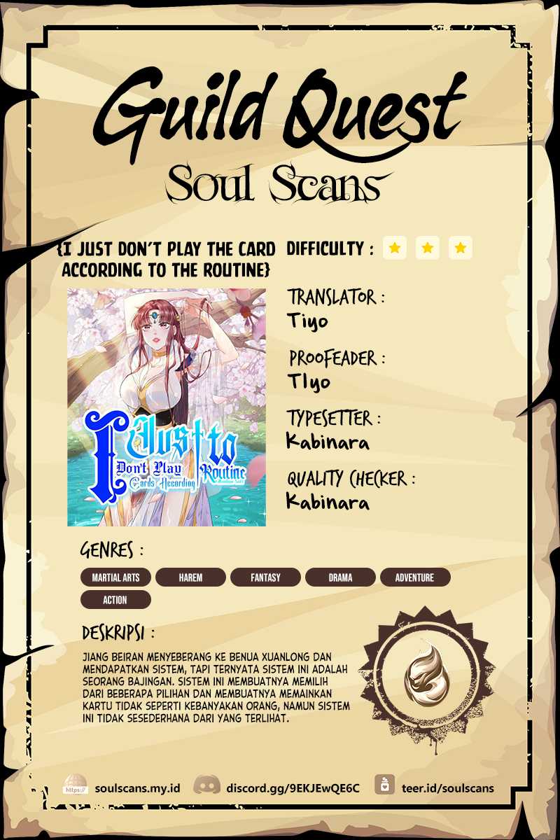 Baca Komik I Just Don’t Play the Card According to the Routine Chapter 154 Gambar 1
