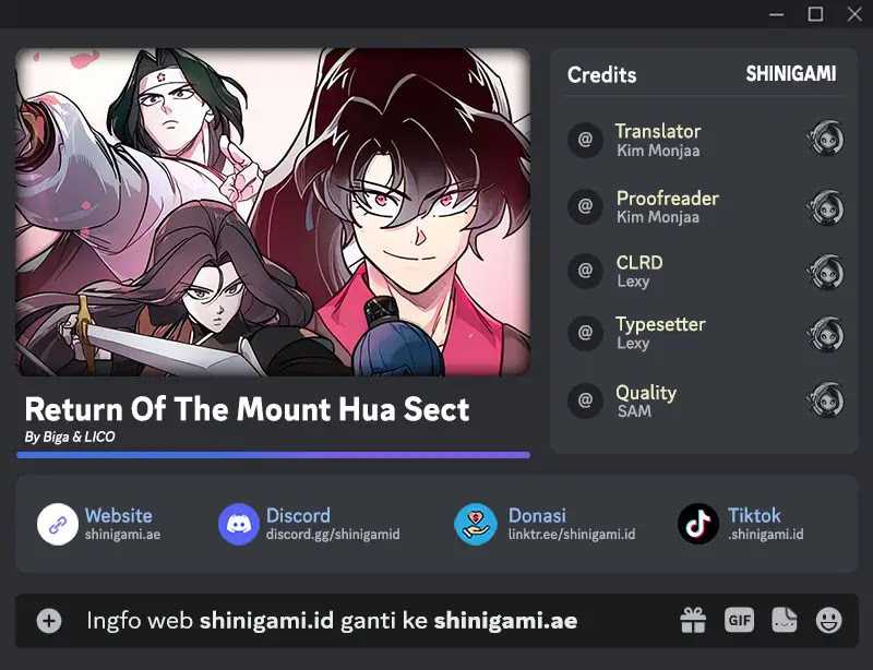 Baca Komik Return of the Flowery Mountain Sect Chapter 98 Gambar 1