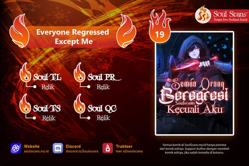 Baca Komik Everyone Regressed Except Me Chapter 19 Gambar 1