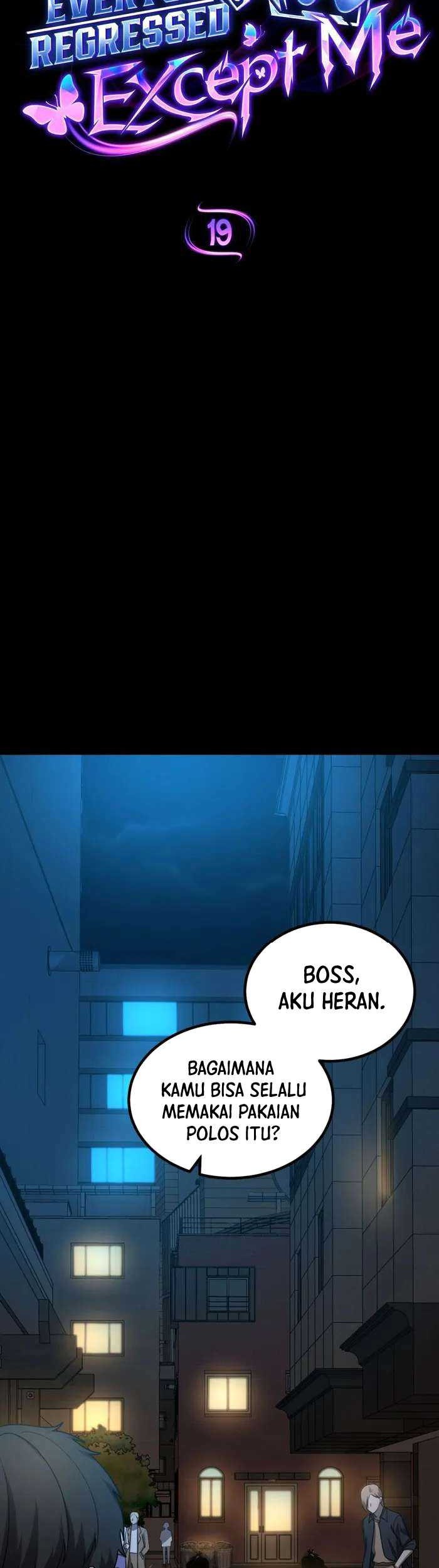 Everyone Regressed Except Me Chapter 19 Gambar 16