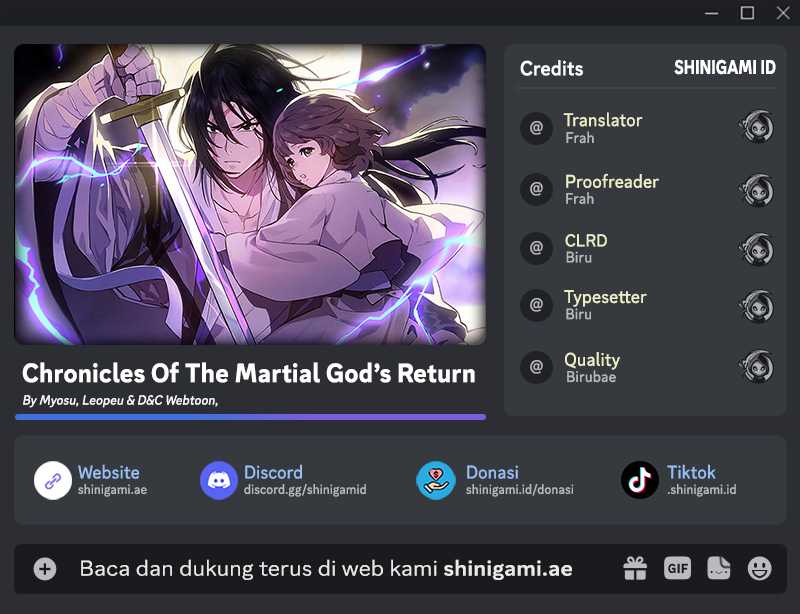 Baca Komik Chronicles Of The Martial God’s Chapter 77 Gambar 1